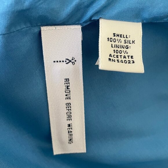 Y2K Vintage Silk Banana Republic Godet Skirt NWT Deadstock - Picture 6 of 6